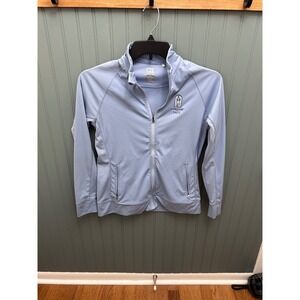 Cutter and Buck Longleaf G&CC Womens Light Blue CB DryTec Golf Jacket Small